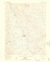 Buena Vista Colorado Historical topographic map, 1:62500 scale, 15 X 15 Minute, Year 1955