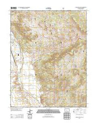 Buena Vista East Colorado Historical topographic map, 1:24000 scale, 7.5 X 7.5 Minute, Year 2013