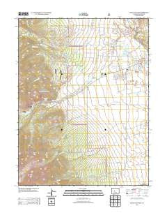 Buena Vista West Colorado Historical topographic map, 1:24000 scale, 7.5 X 7.5 Minute, Year 2013