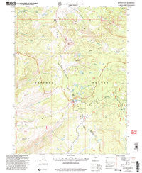 Buffalo Pass Colorado Historical topographic map, 1:24000 scale, 7.5 X 7.5 Minute, Year 2000