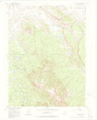 Buffalo Peak Colorado Historical topographic map, 1:24000 scale, 7.5 X 7.5 Minute, Year 1956