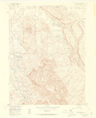 Buffalo Peak Colorado Historical topographic map, 1:24000 scale, 7.5 X 7.5 Minute, Year 1956