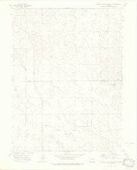 Buffalo Springs Ranch NW Colorado Historical topographic map, 1:24000 scale, 7.5 X 7.5 Minute, Year 1973