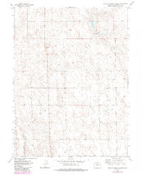 Buffalo Springs Ranch Colorado Historical topographic map, 1:24000 scale, 7.5 X 7.5 Minute, Year 1973