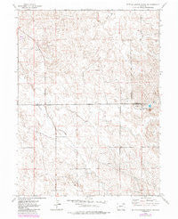 Buffalo Springs Ranch Colorado Historical topographic map, 1:24000 scale, 7.5 X 7.5 Minute, Year 1973