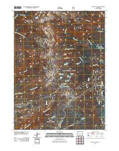 Buffalo Pass Colorado Historical topographic map, 1:24000 scale, 7.5 X 7.5 Minute, Year 2011