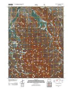 Buffalo Peak Colorado Historical topographic map, 1:24000 scale, 7.5 X 7.5 Minute, Year 2011