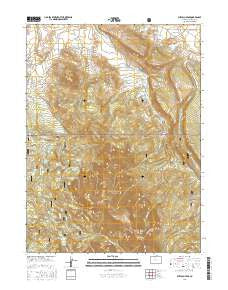 Buffalo Peak Colorado Current topographic map, 1:24000 scale, 7.5 X 7.5 Minute, Year 2016