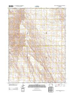 Buffalo Springs Ranch NE Colorado Historical topographic map, 1:24000 scale, 7.5 X 7.5 Minute, Year 2013