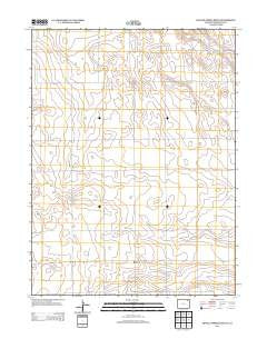 Buffalo Springs Ranch SE Colorado Historical topographic map, 1:24000 scale, 7.5 X 7.5 Minute, Year 2013