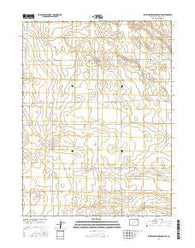 Buffalo Springs Ranch SE Colorado Current topographic map, 1:24000 scale, 7.5 X 7.5 Minute, Year 2016