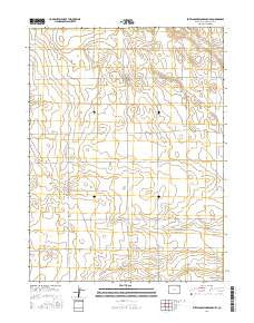 Buffalo Springs Ranch SE Colorado Current topographic map, 1:24000 scale, 7.5 X 7.5 Minute, Year 2016