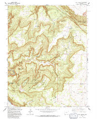 Bull Canyon Colorado Historical topographic map, 1:24000 scale, 7.5 X 7.5 Minute, Year 1994