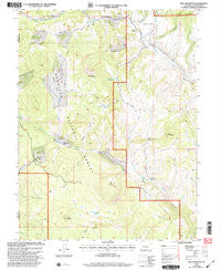 Bull Mountain Colorado Historical topographic map, 1:24000 scale, 7.5 X 7.5 Minute, Year 2001