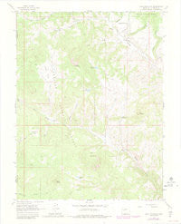 Bull Mountain Colorado Historical topographic map, 1:24000 scale, 7.5 X 7.5 Minute, Year 1963