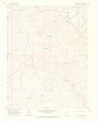 Bull Mountain Colorado Historical topographic map, 1:24000 scale, 7.5 X 7.5 Minute, Year 1963