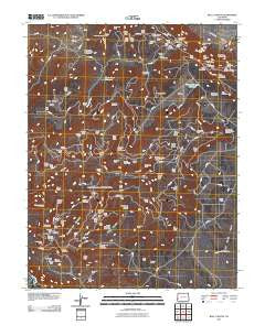 Bull Canyon Colorado Historical topographic map, 1:24000 scale, 7.5 X 7.5 Minute, Year 2011