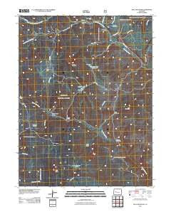 Bull Mountain Colorado Historical topographic map, 1:24000 scale, 7.5 X 7.5 Minute, Year 2011