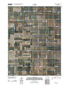 Burdett Colorado Historical topographic map, 1:24000 scale, 7.5 X 7.5 Minute, Year 2010