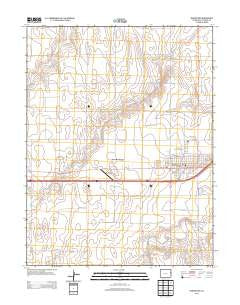 Burlington Colorado Historical topographic map, 1:24000 scale, 7.5 X 7.5 Minute, Year 2013