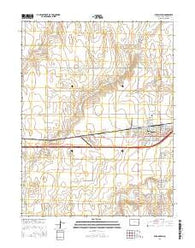 Burlington Colorado Current topographic map, 1:24000 scale, 7.5 X 7.5 Minute, Year 2016