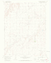 Burlington 3 NW Colorado Historical topographic map, 1:24000 scale, 7.5 X 7.5 Minute, Year 1969