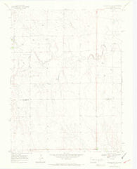 Burlington 3 SE Colorado Historical topographic map, 1:24000 scale, 7.5 X 7.5 Minute, Year 1969