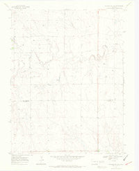 Burlington 3 SE Colorado Historical topographic map, 1:24000 scale, 7.5 X 7.5 Minute, Year 1969