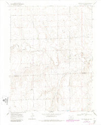 Burlington 3 SW Colorado Historical topographic map, 1:24000 scale, 7.5 X 7.5 Minute, Year 1969