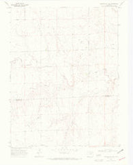 Burlington 3 SW Colorado Historical topographic map, 1:24000 scale, 7.5 X 7.5 Minute, Year 1969