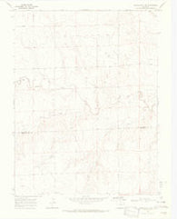 Burlington 3 SW Colorado Historical topographic map, 1:24000 scale, 7.5 X 7.5 Minute, Year 1969