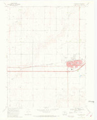 Burlington Colorado Historical topographic map, 1:24000 scale, 7.5 X 7.5 Minute, Year 1969