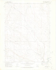 Burns North Colorado Historical topographic map, 1:24000 scale, 7.5 X 7.5 Minute, Year 1972