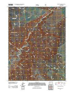 Burns South Colorado Historical topographic map, 1:24000 scale, 7.5 X 7.5 Minute, Year 2011
