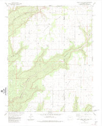 Burnt Cabin Creek Colorado Historical topographic map, 1:24000 scale, 7.5 X 7.5 Minute, Year 1985