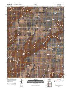 Burnt Cabin Creek Colorado Historical topographic map, 1:24000 scale, 7.5 X 7.5 Minute, Year 2011