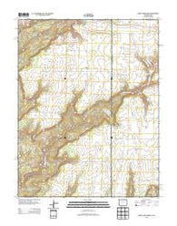 Burnt Cabin Creek Colorado Historical topographic map, 1:24000 scale, 7.5 X 7.5 Minute, Year 2013