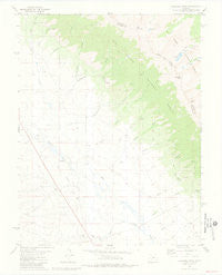 Bushnell Peak Colorado Historical topographic map, 1:24000 scale, 7.5 X 7.5 Minute, Year 1981