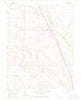 Buttes Colorado Historical topographic map, 1:24000 scale, 7.5 X 7.5 Minute, Year 1961