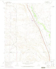 Buttes Colorado Historical topographic map, 1:24000 scale, 7.5 X 7.5 Minute, Year 1961