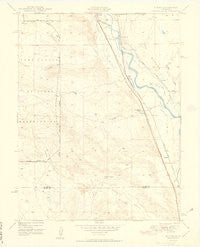 Buttes Colorado Historical topographic map, 1:24000 scale, 7.5 X 7.5 Minute, Year 1949