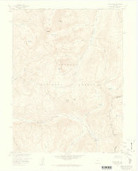 Byers Peak Colorado Historical topographic map, 1:24000 scale, 7.5 X 7.5 Minute, Year 1957