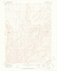 Byers SW Colorado Historical topographic map, 1:24000 scale, 7.5 X 7.5 Minute, Year 1969