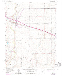 Byers Colorado Historical topographic map, 1:24000 scale, 7.5 X 7.5 Minute, Year 1956