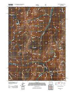 Byers Peak Colorado Historical topographic map, 1:24000 scale, 7.5 X 7.5 Minute, Year 2011