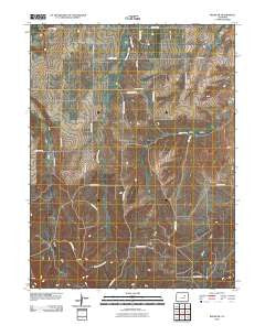 Byers SW Colorado Historical topographic map, 1:24000 scale, 7.5 X 7.5 Minute, Year 2010