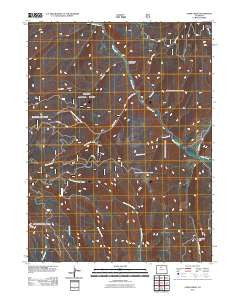 Cabin Creek Colorado Historical topographic map, 1:24000 scale, 7.5 X 7.5 Minute, Year 2011
