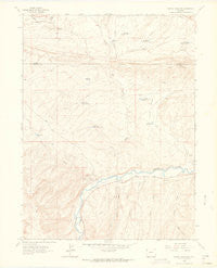 Cactus Reservoir Colorado Historical topographic map, 1:24000 scale, 7.5 X 7.5 Minute, Year 1962