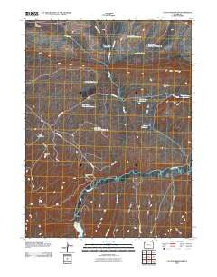 Cactus Reservoir Colorado Historical topographic map, 1:24000 scale, 7.5 X 7.5 Minute, Year 2010