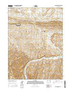 Cactus Reservoir Colorado Current topographic map, 1:24000 scale, 7.5 X 7.5 Minute, Year 2016